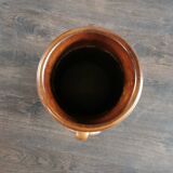 Vintage 70s wooden vase