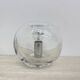 Pair of Nachtmann Leuchten design sphere crystal table lamps, 1970s