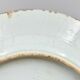 Blue and white porcelain dish China XVlllth pagoda decoration