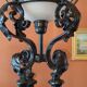 Art deco lamppost