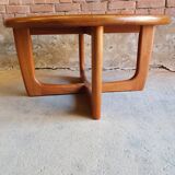 Teak coffee table Niels Bach, Denmark 1970