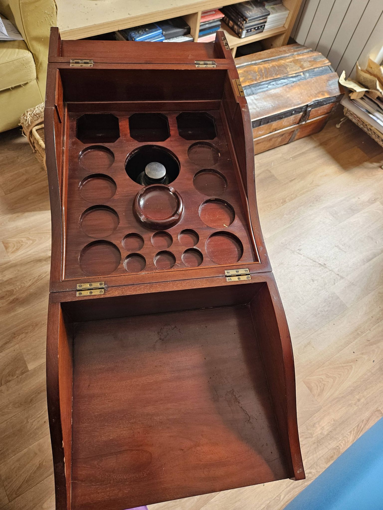 Table bar à surprise époque édouardienne / art déco  - 1910/1940