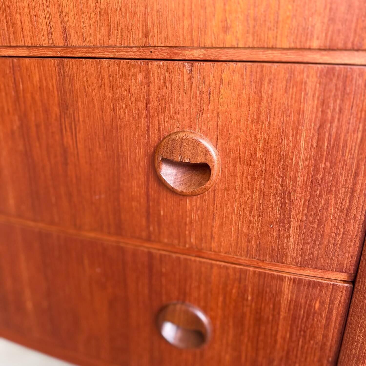 Danish vintage chest of drawers teak