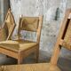 Ensemble de chaises paillées circa 80