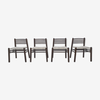 Set of four Pastoe dining chairs, The Netherlands 1970