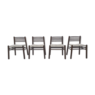 Set of four Pastoe dining chairs, The Netherlands 1970