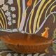 Folk Art Hand-carved Wood Bowl, Sweden 1930s