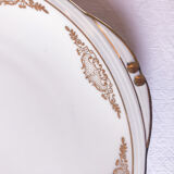 Plat en porcelaine de Limoges