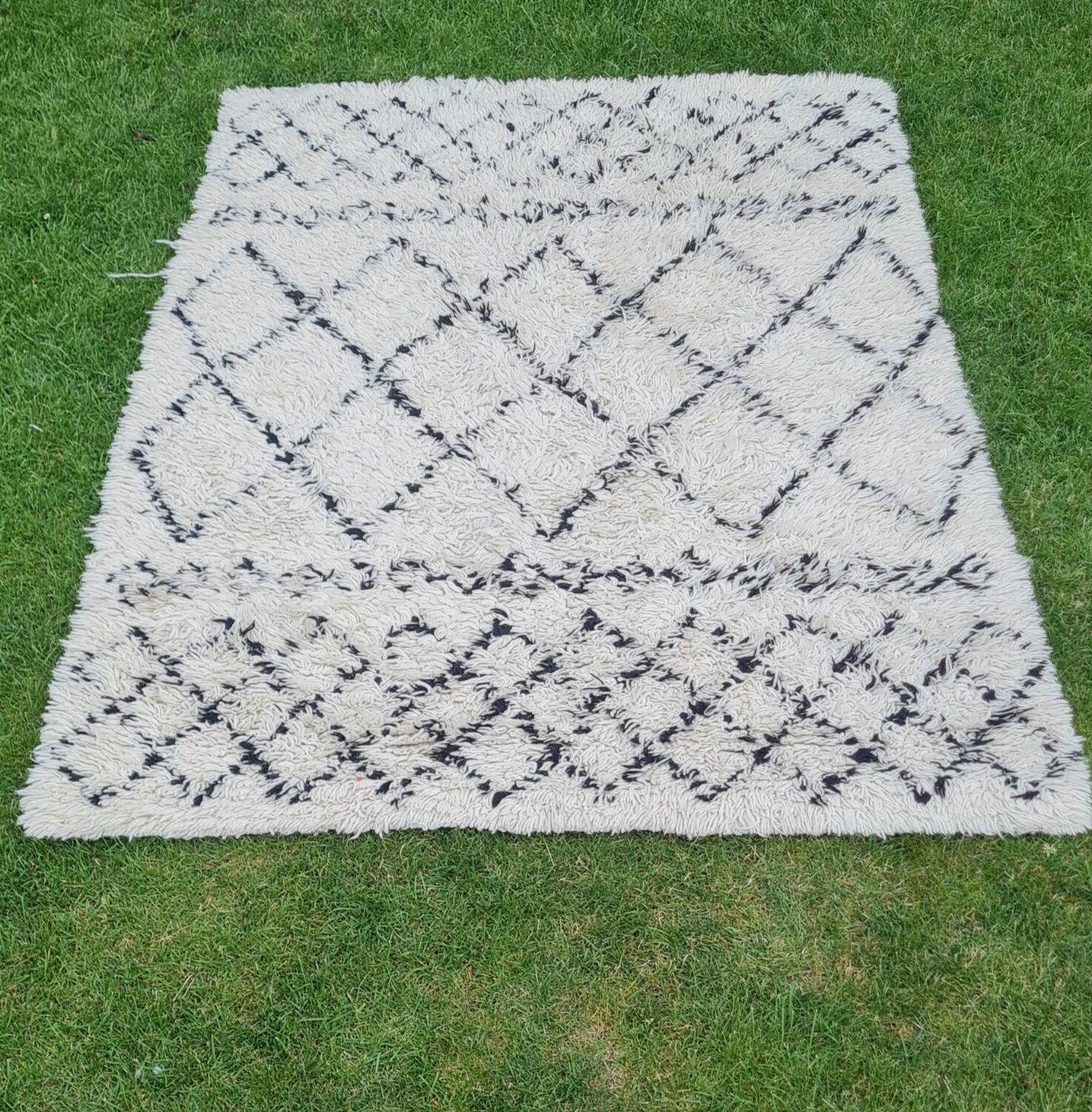 Handcrafted Berber carpet