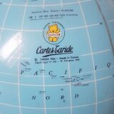Earth globe from 1964