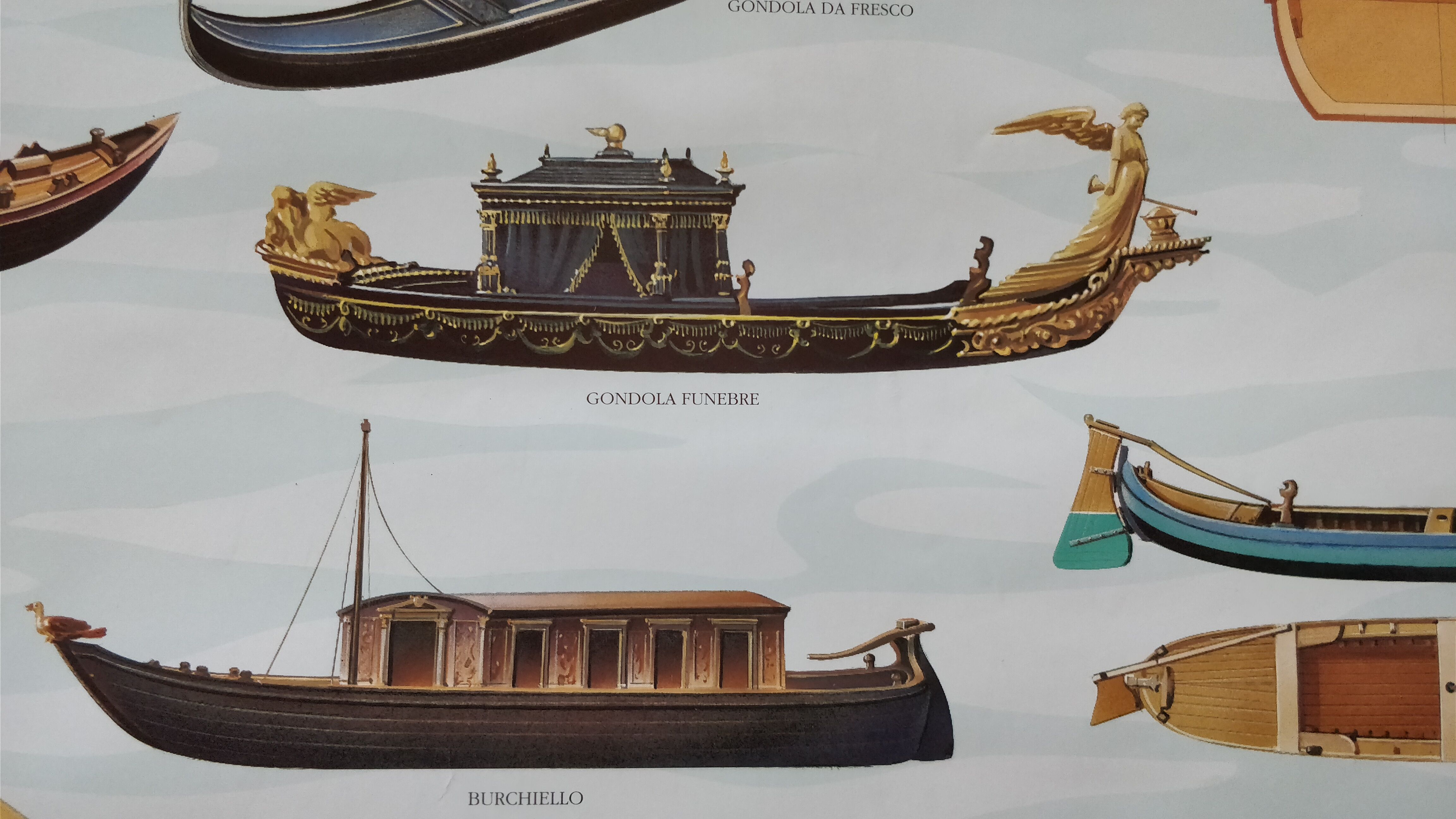 Boats poster. Venice Embarks by Libero Patrignani