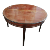 Table d'appoint ou console en acajou clair