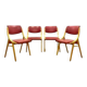 Set of 4 Chairs, Ludvík Volák, 1970s, Czechoslovakia