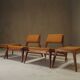 Set of hunting chairs designed by Heinz Heger for PGH 1960.
