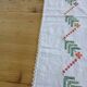 Old embroidered tablecloth
