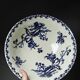 Antique cup 1890-1910 opaque porcelain ironstone Gien Chardons model