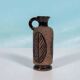 Vase en céramique au design vintage Laholm Suède, vase années soixante