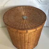 Vintage wicker basket