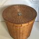 Vintage wicker basket