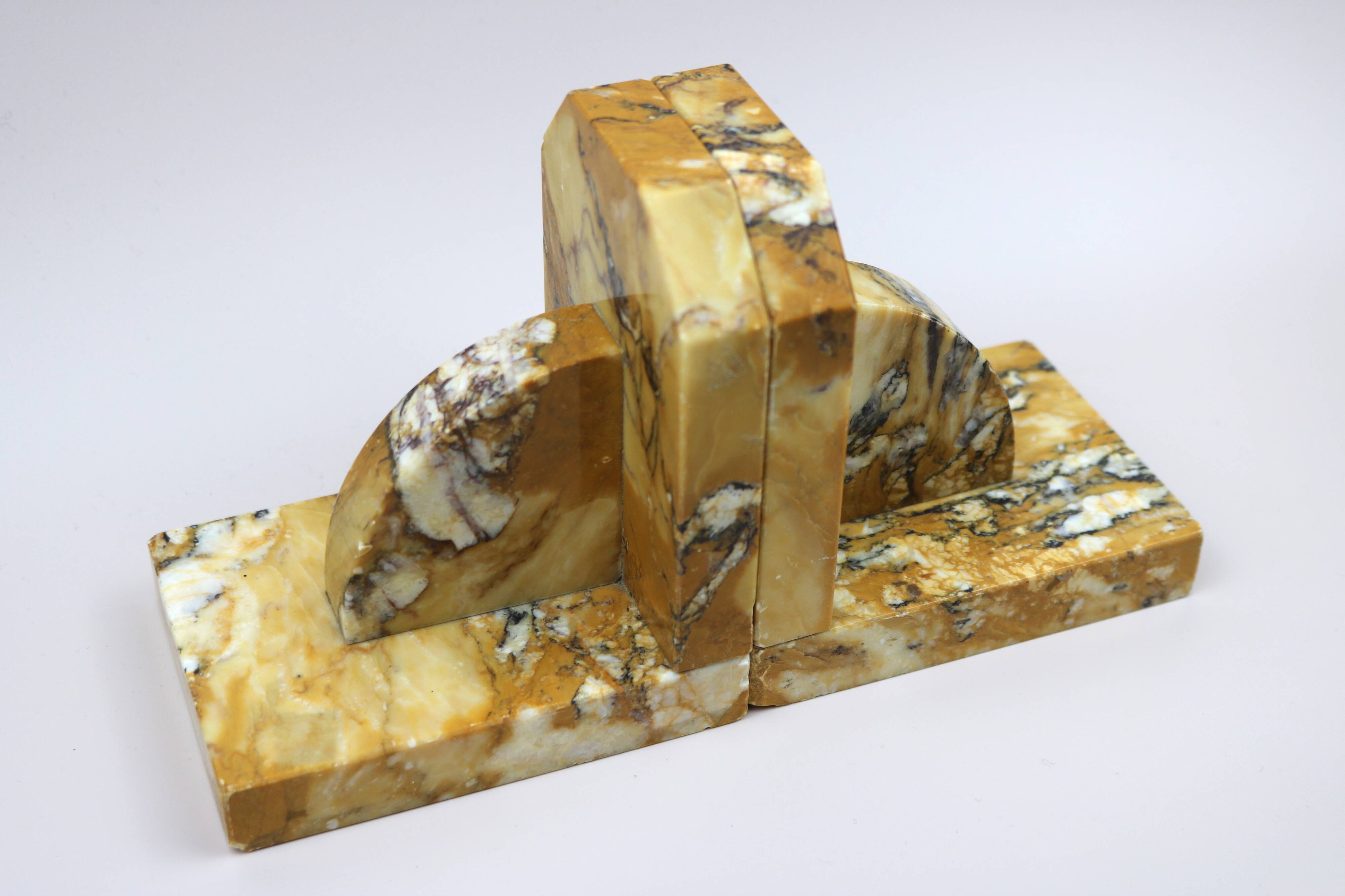 Pair of Marble Bookends