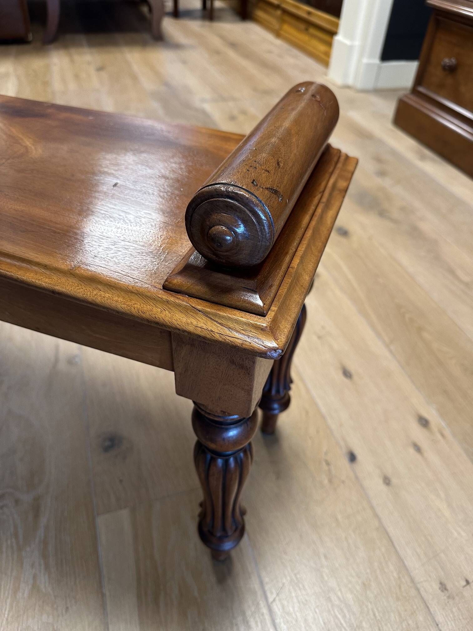 Antique window seat