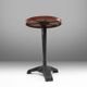 Rare Louis Vuitton cast iron bistro table with bakelite top, France ca. 1930