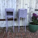 Renovated Louis XV bedside pair.