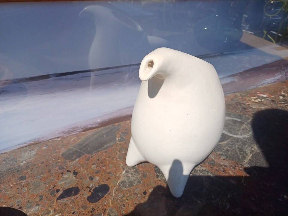 Rare vintage ceramic carafe