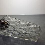 Suspension en verre vintage