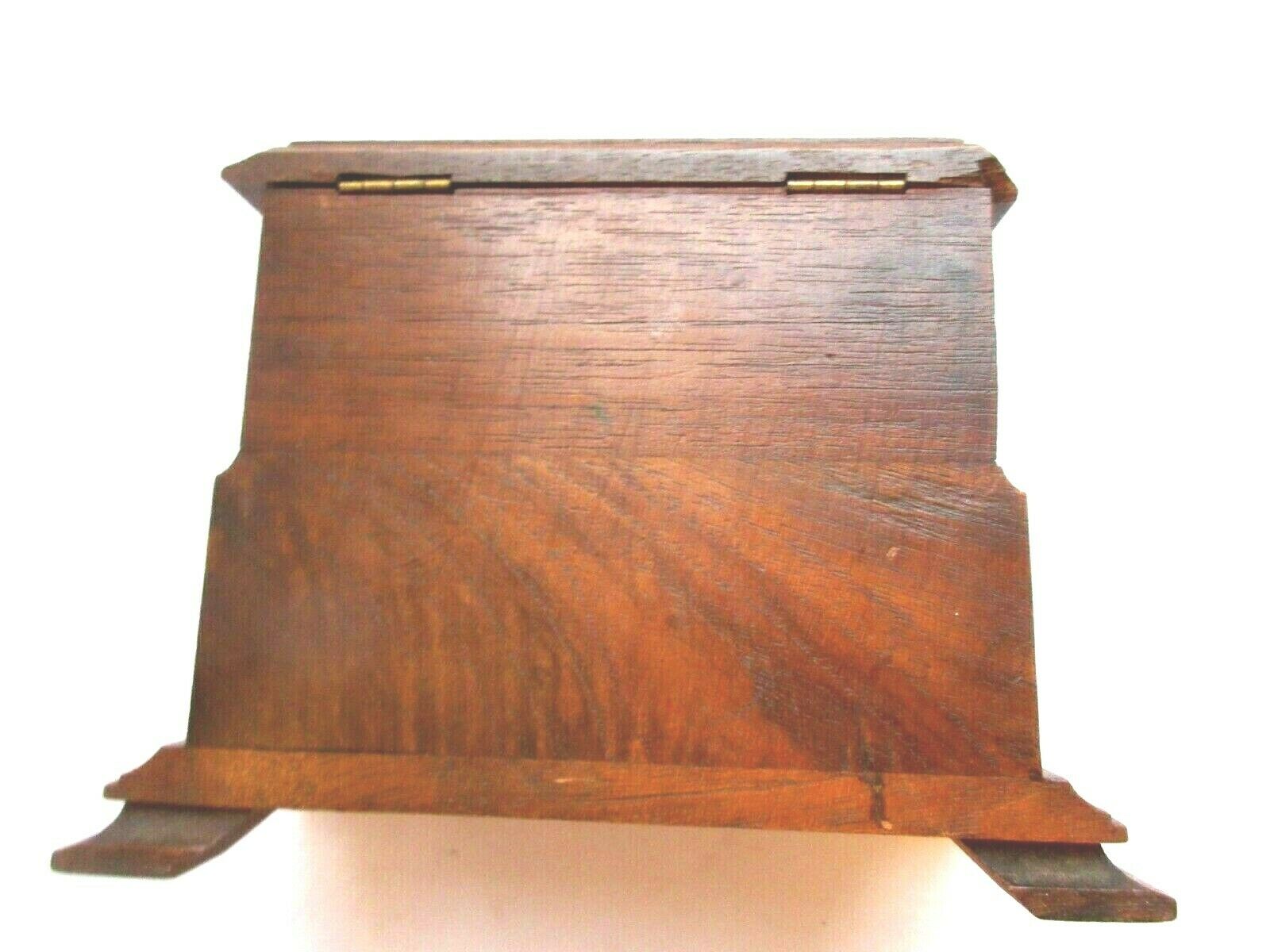 Jewelry box Sculpture Wood Black Forest, 3 compartments, Cabinet Napoléon III