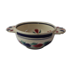 Ceramic eared bowl signed HB Quimper