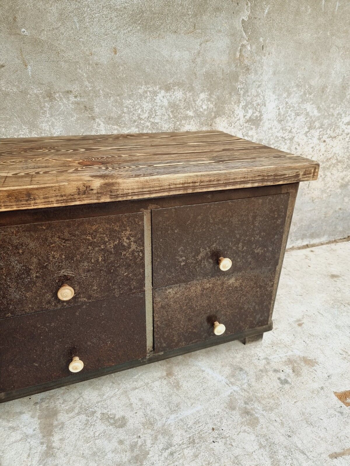 Industrial chest of drawers TV cabinet or sideboard