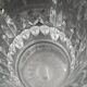 Cut crystal vase signed Baccarat, 1970s 4.3kg