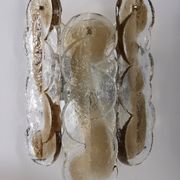 Pair of julius theodor kalmar glass wall lights, 1960s