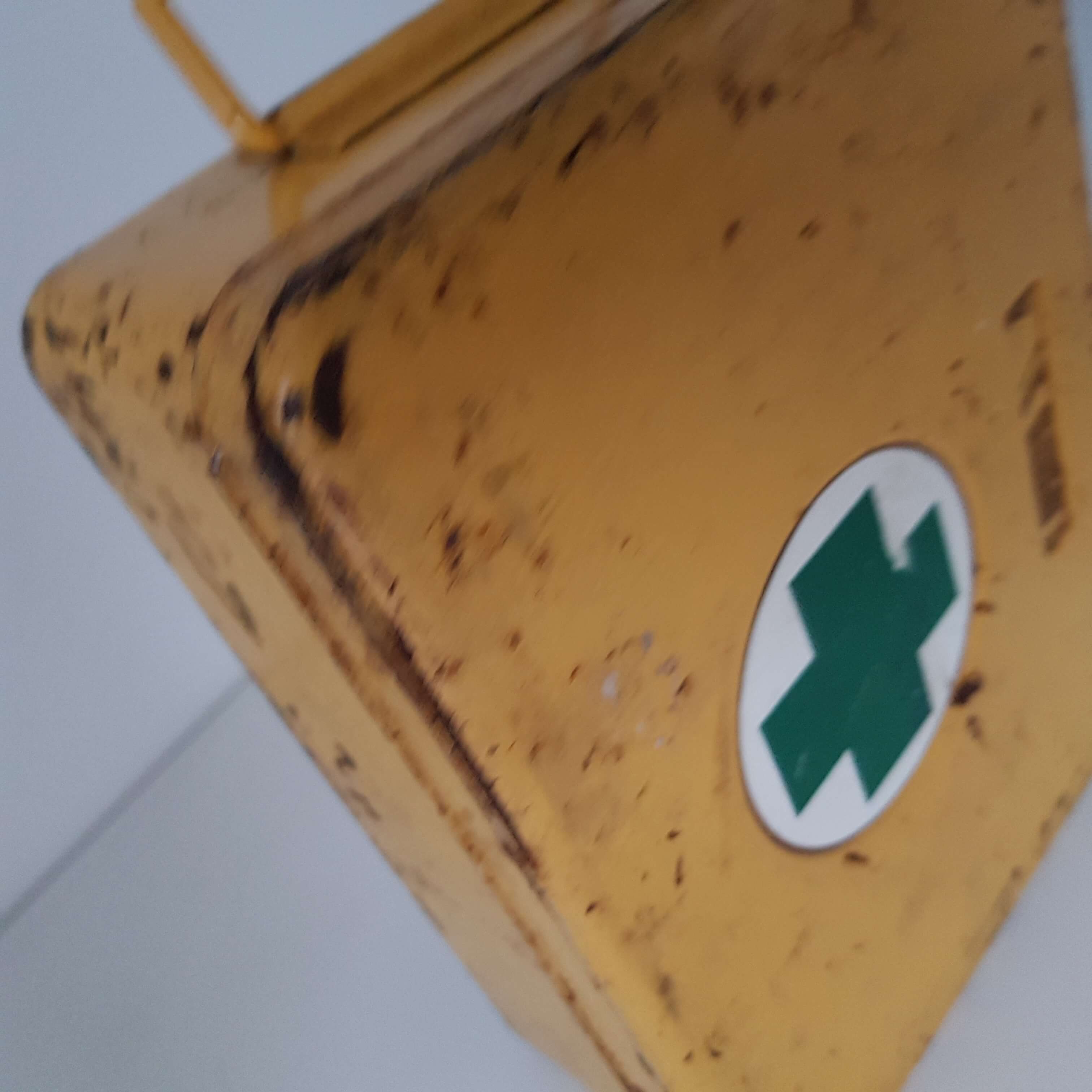 Vintage spare metal box