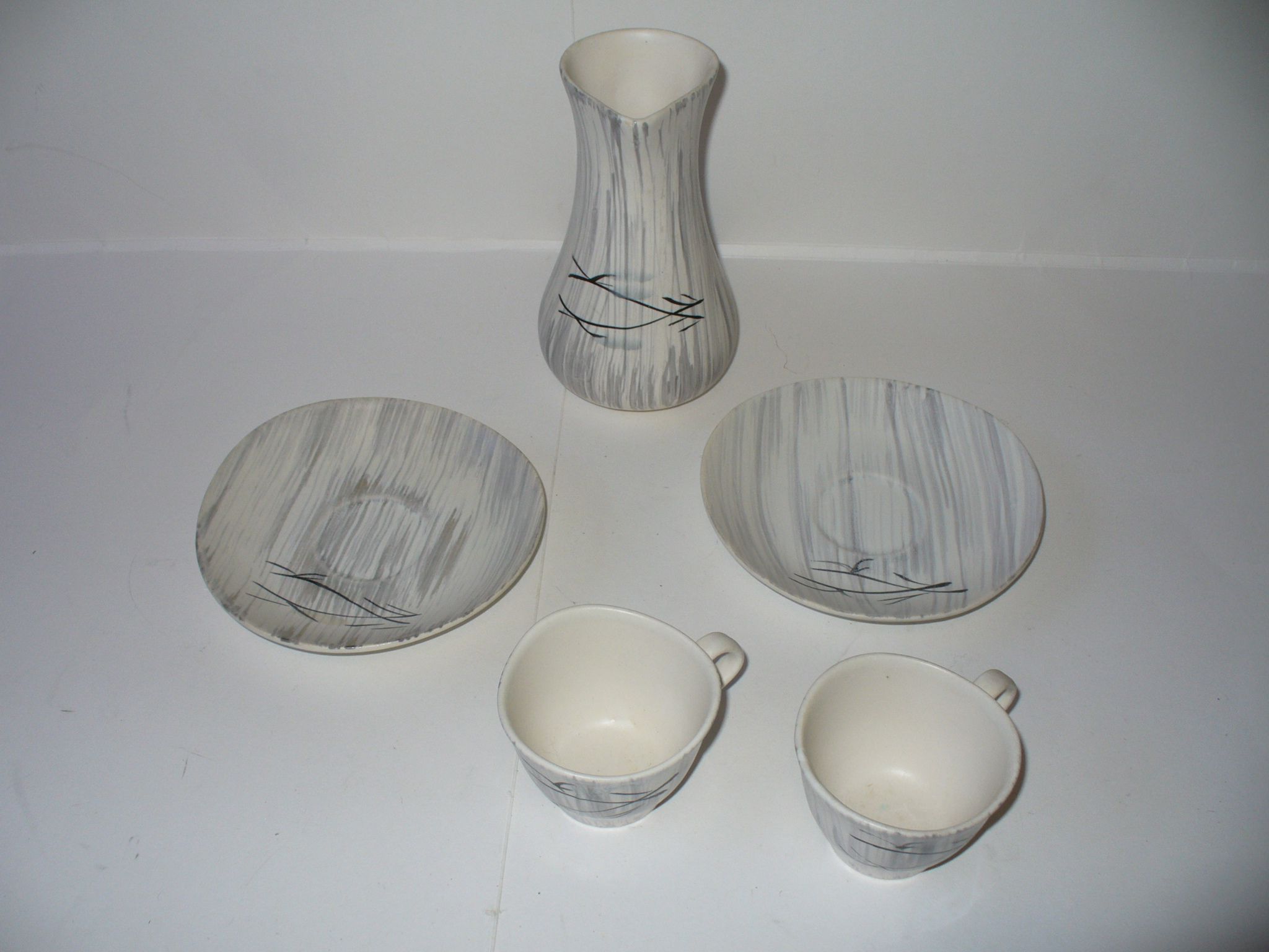 Niderviller coffee service 9 pieces from the 50s