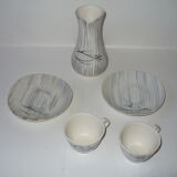 Niderviller coffee service 9 pieces from the 50s