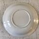 set of 5 stoneware dessert plates Niderviller Doria Ste Radegonde hand painted white years