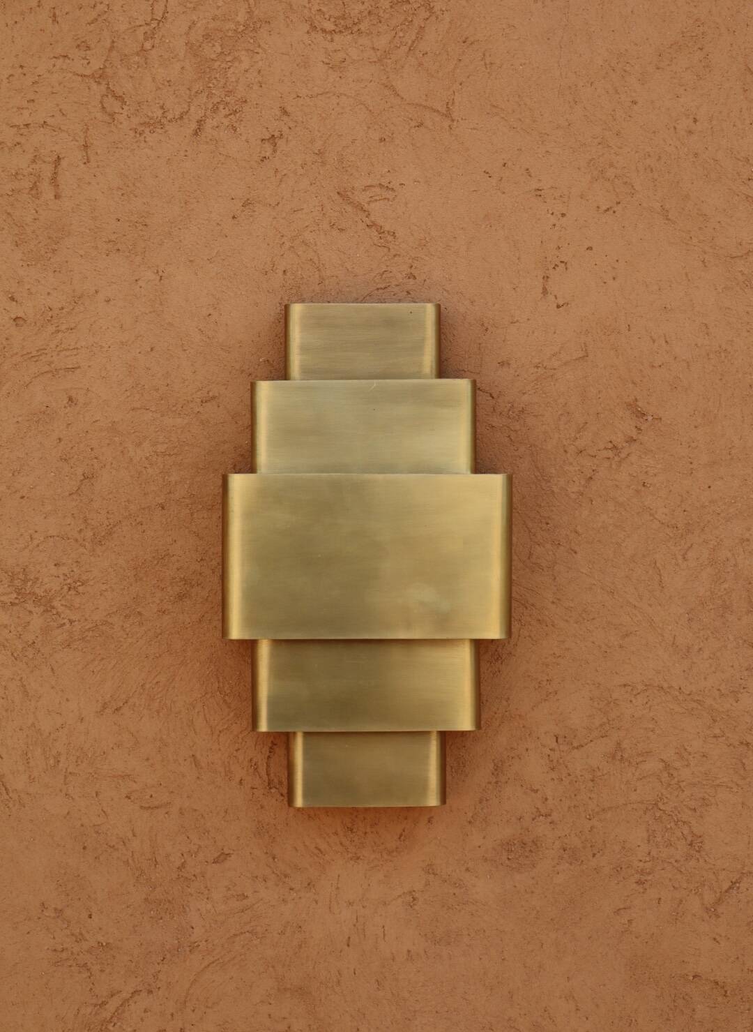 Art Deco Brass Wall Light