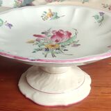 Old service dishes Lunéville floral decoration 29 pieces