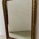 Louis Philippe gadrooned mirror in wood and gilt stucco, 19th century