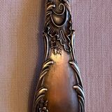Pair of LXV style silver metal cutlery