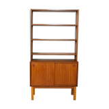 Scandinavian bookcase with cabinet