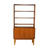 Scandinavian bookcase with cabinet