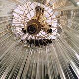 Large Venini chandelier 3 levels crystal