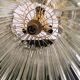 Large Venini chandelier 3 levels crystal