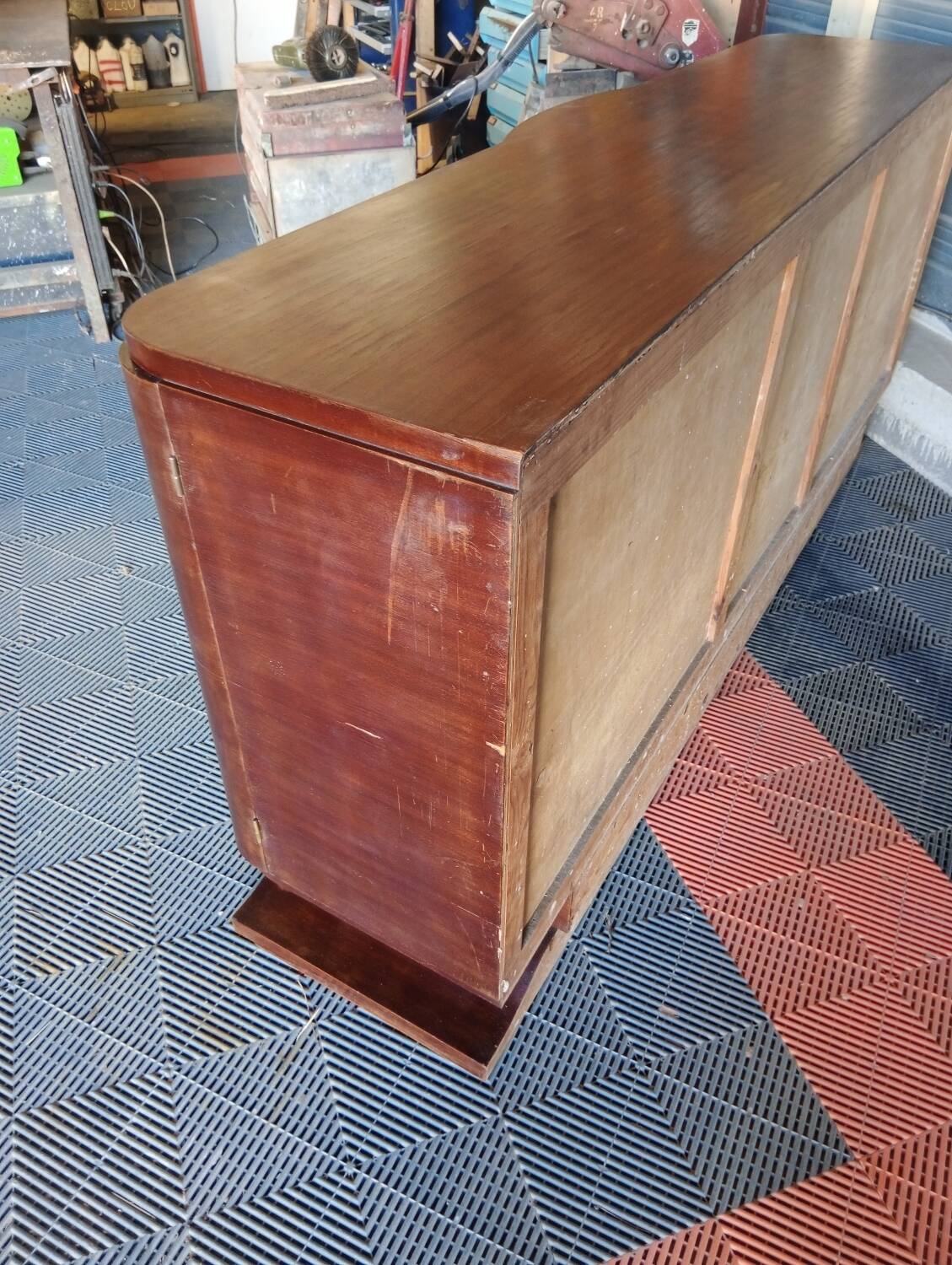 Art Deco sideboard with 3 doors