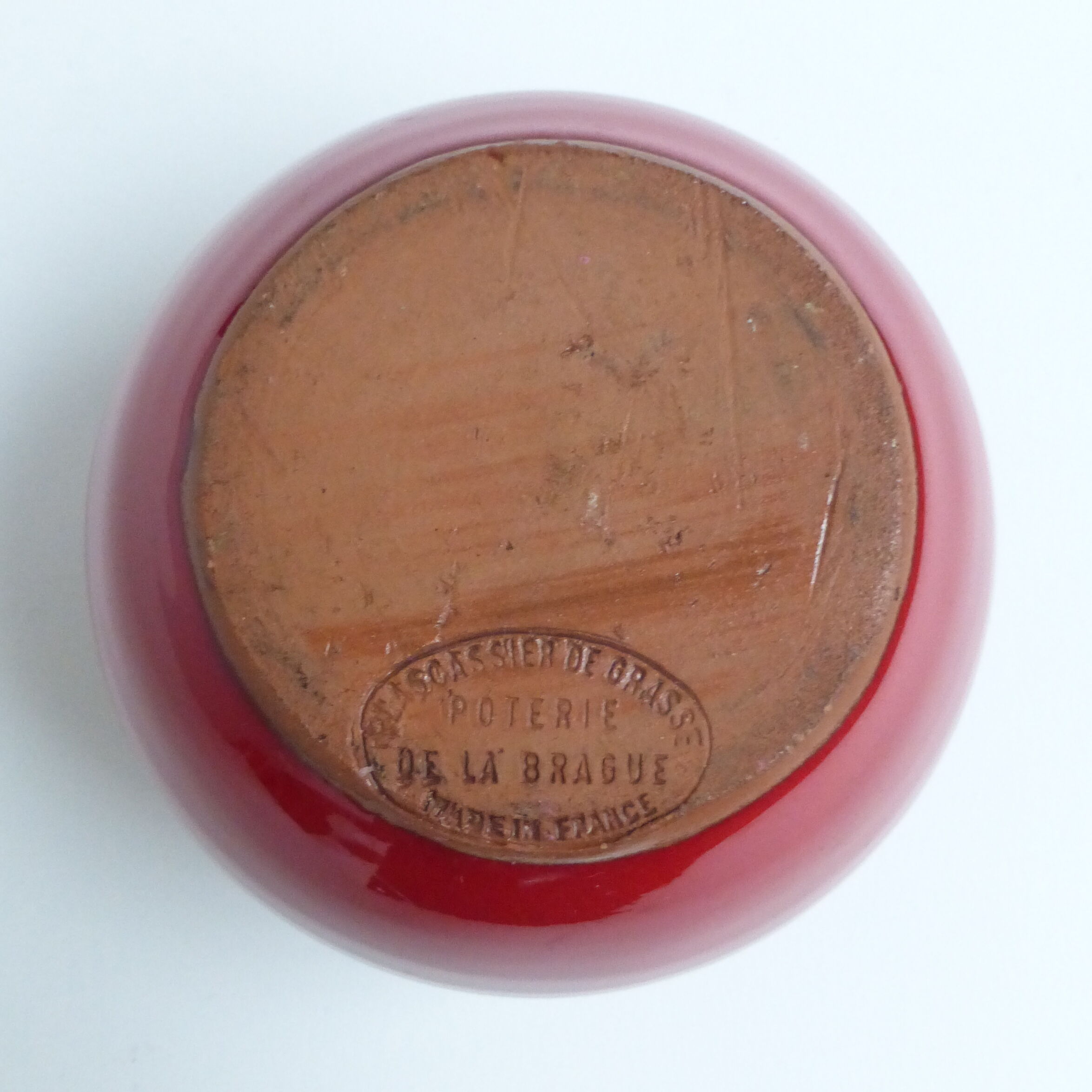 Ceramic flower spade Plascassier in Grasse 1960