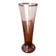 70s design purple glass vase