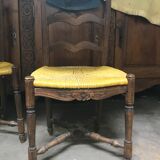 Pair of rustic chairs